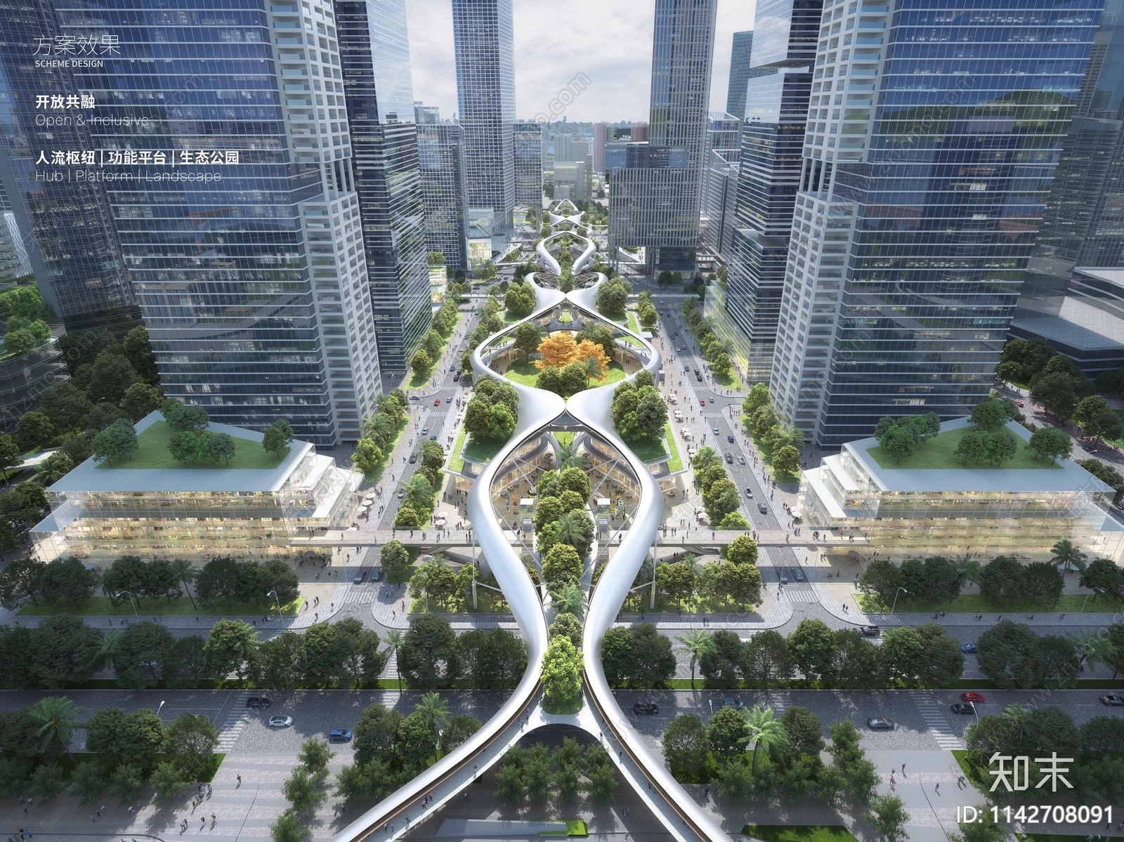 深圳前海深港广场景观方案文本下载【ID:1142708091】_【知末方案文本库】