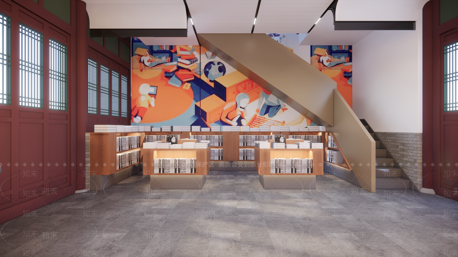 现代奶茶店SU模型下载【ID:1142715435】