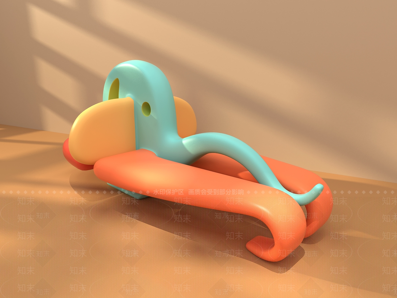 儿童椅3D模型下载【ID:1142730103】