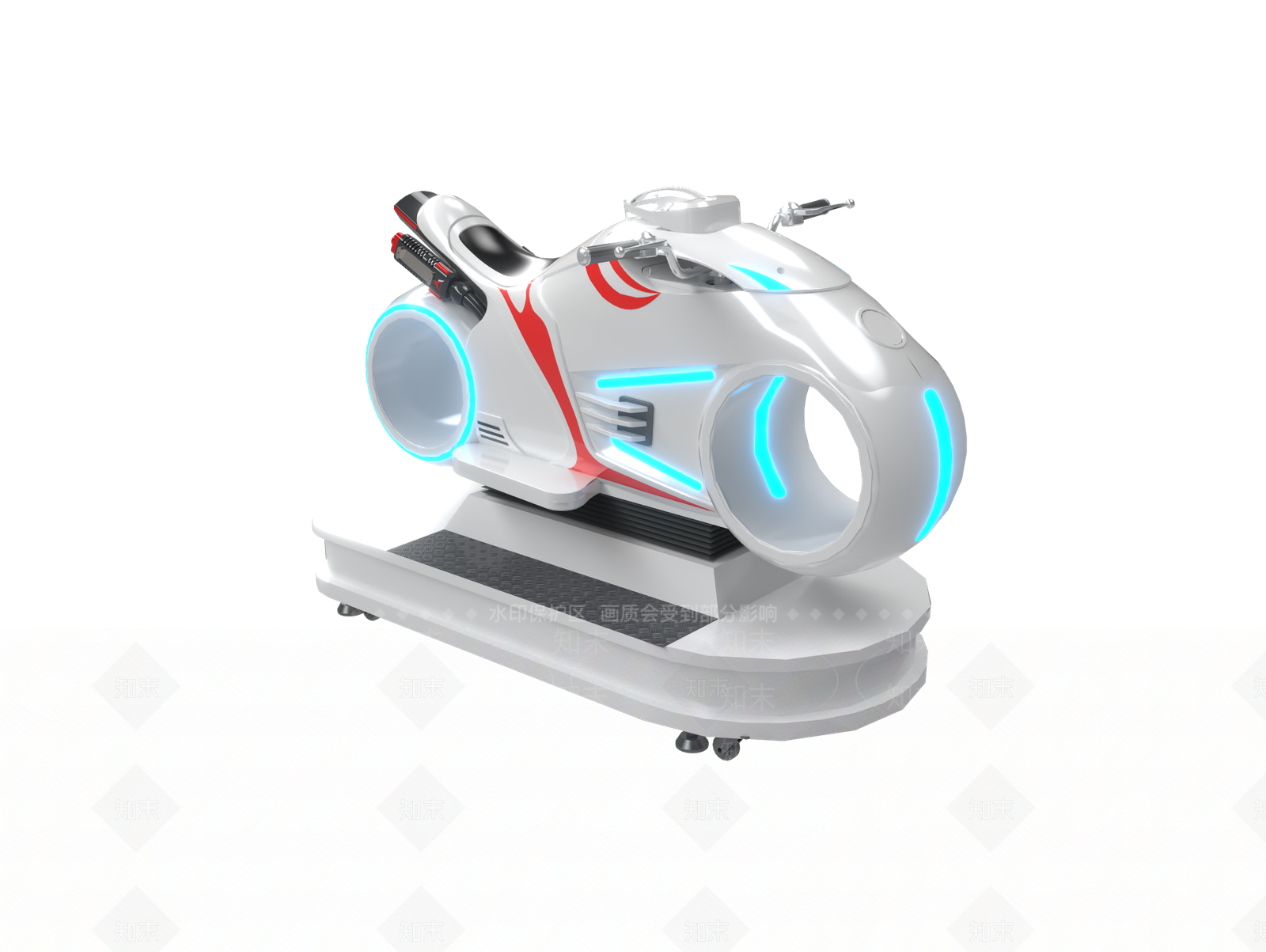 摩托车3D模型下载【ID:1142736540】