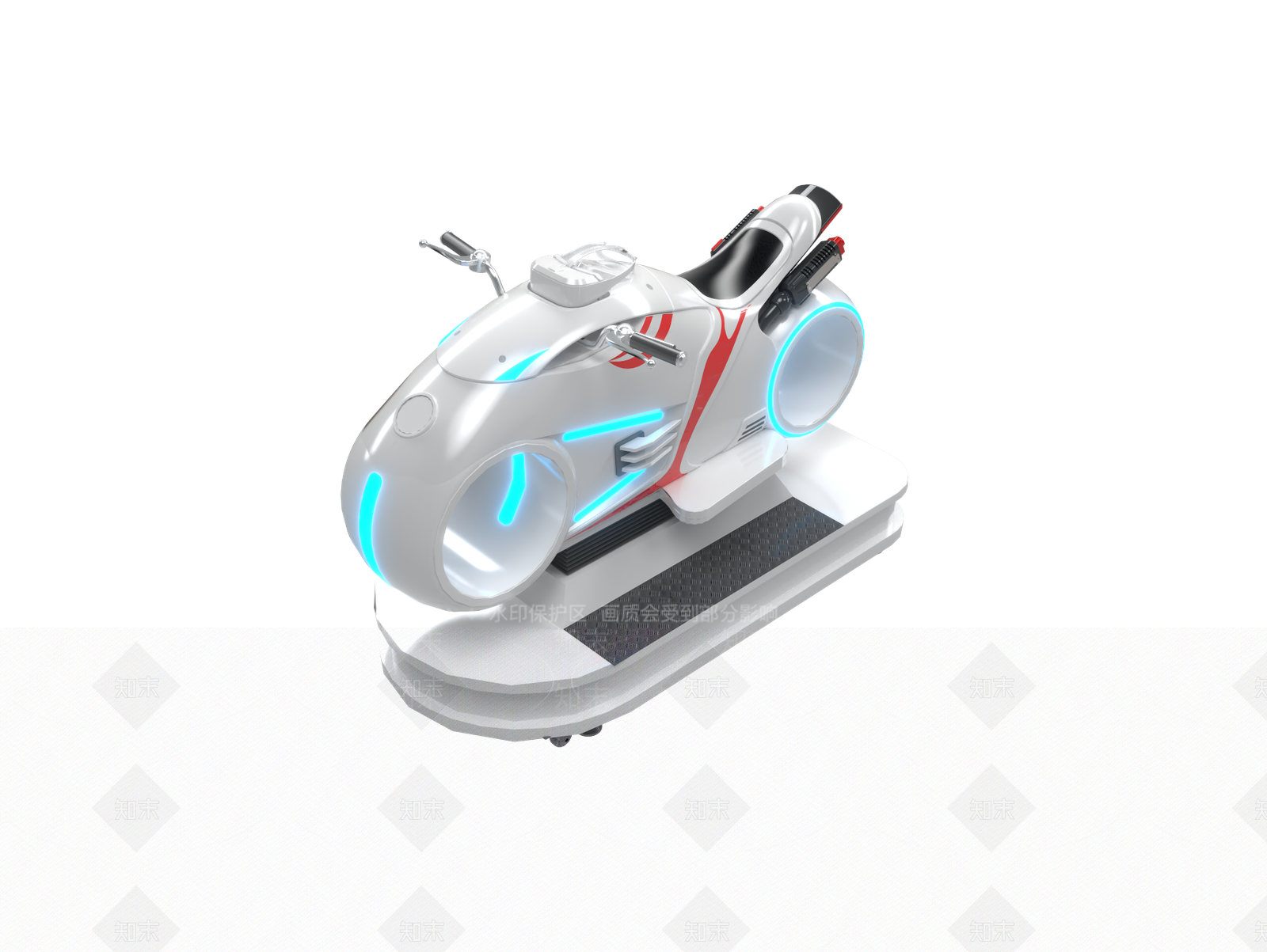 摩托车3D模型下载【ID:1142736540】