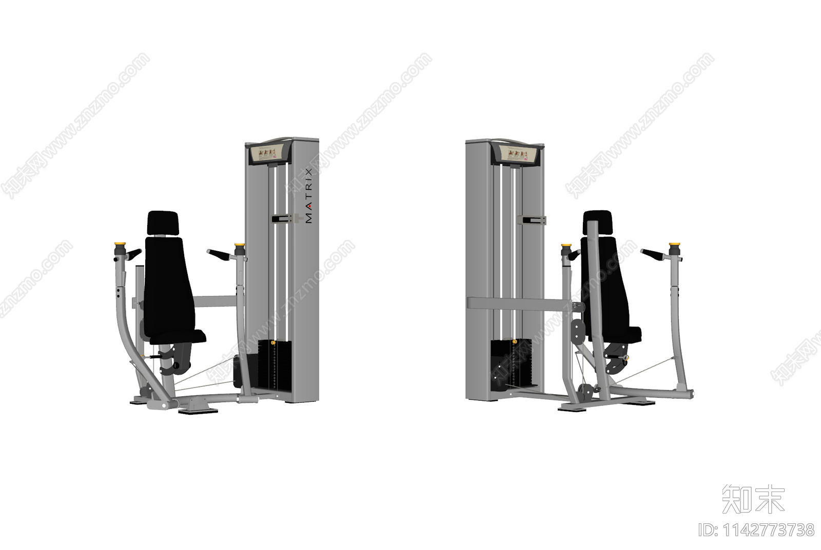 健身器材SU模型下载【ID:1142773738】