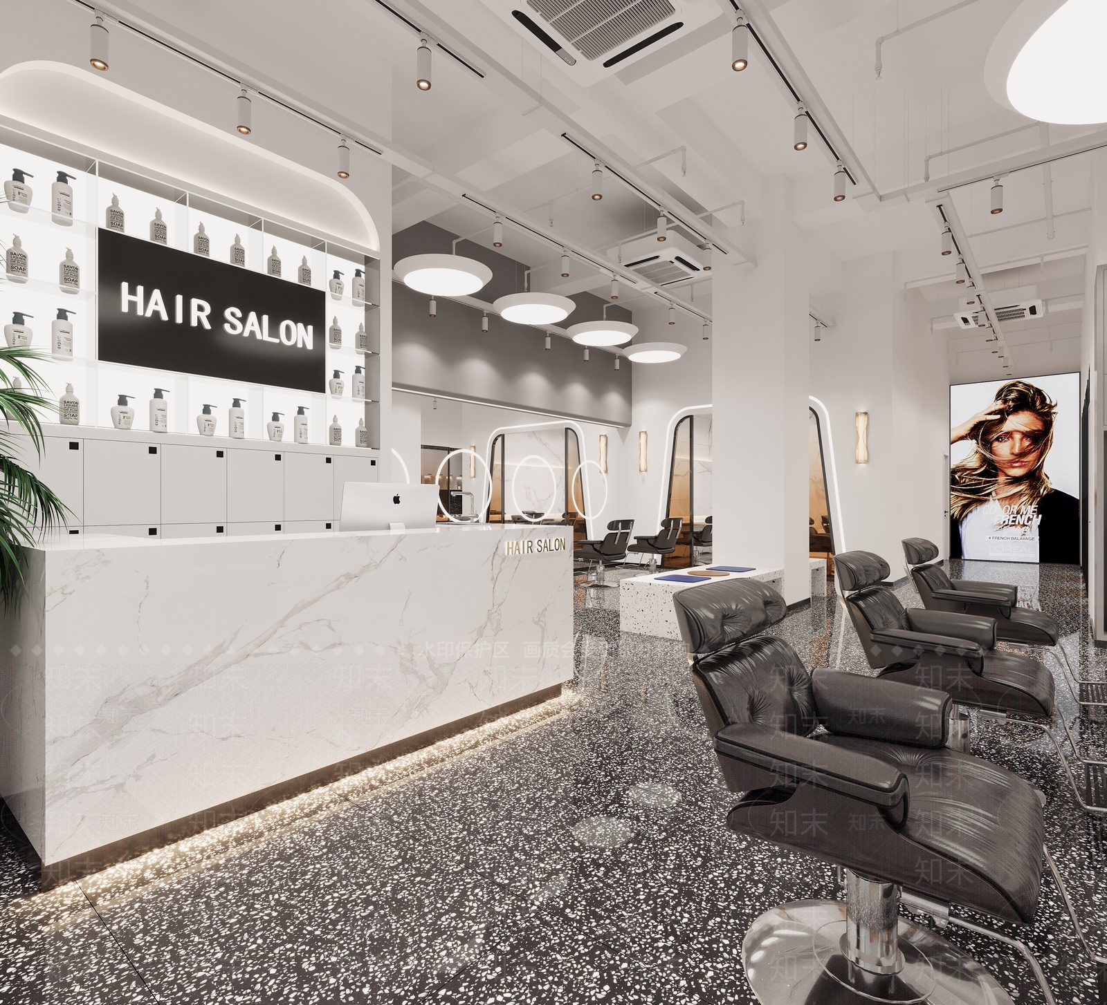 现代理发店3D模型下载【ID:1142783294】