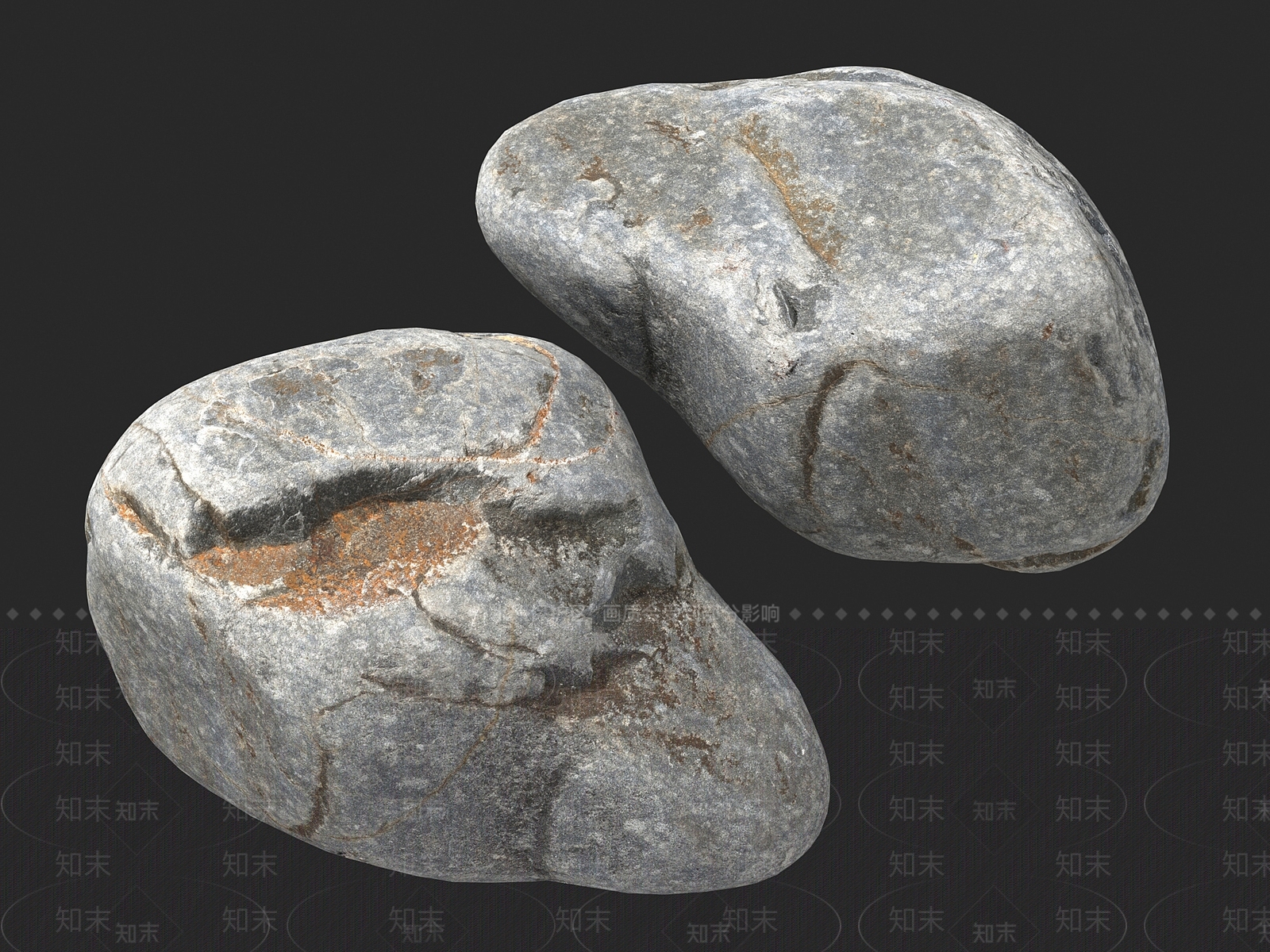 石头3D模型下载【ID:1142787945】