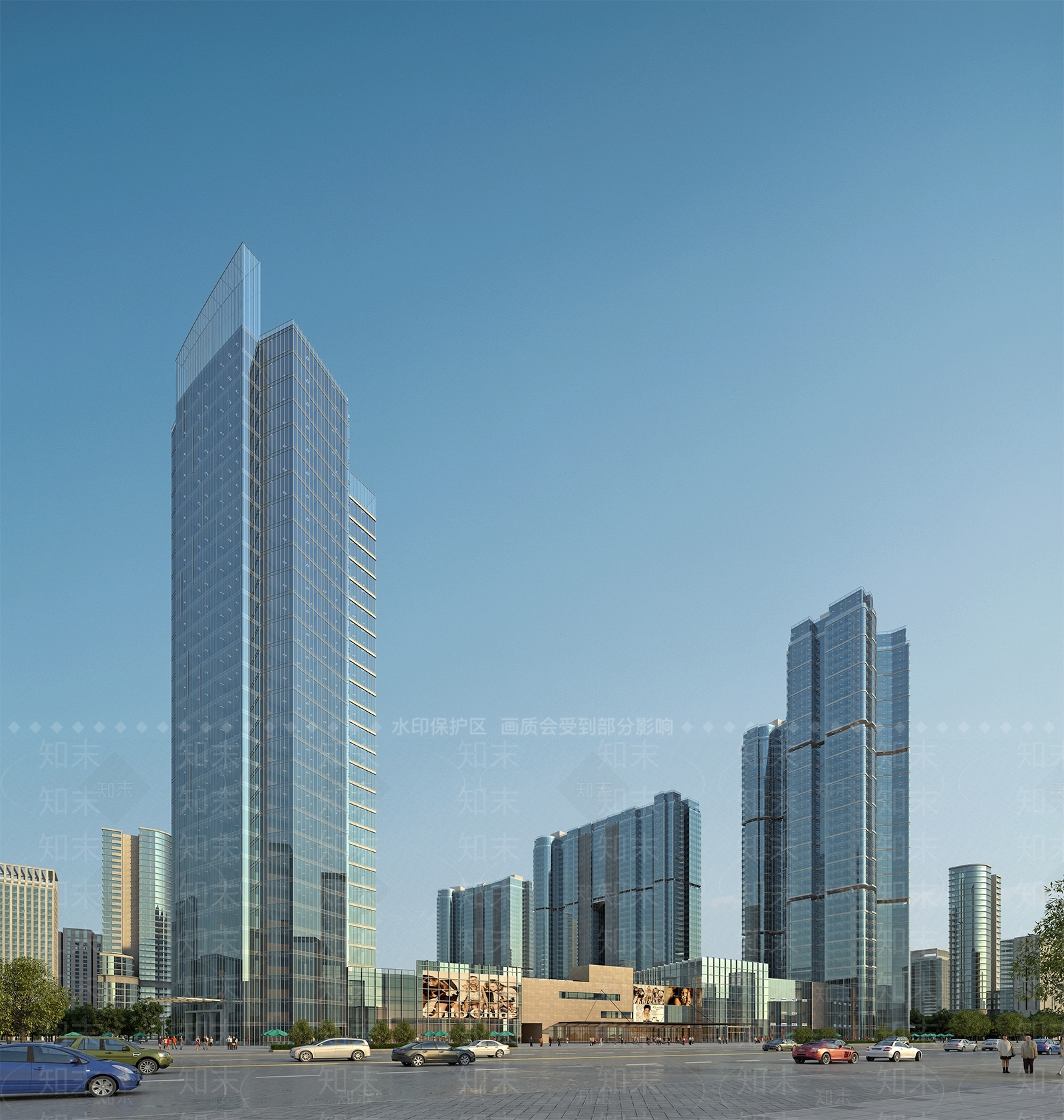 办公楼公寓3D模型下载【ID:1142854174】