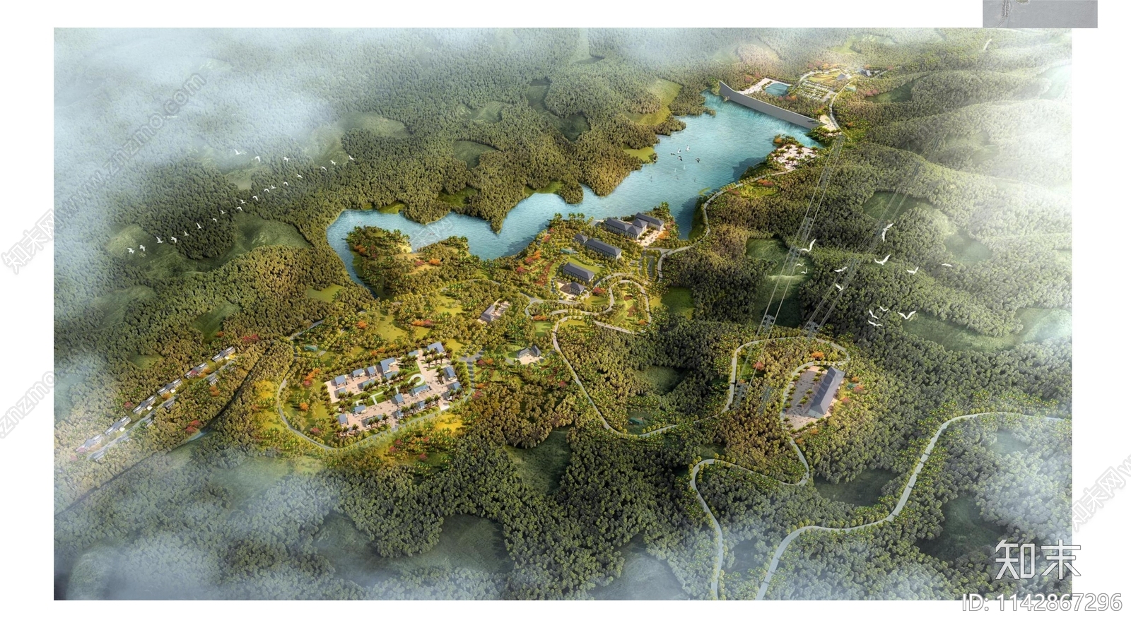 海南琼中海蓄谷休闲度假旅游区景观方案文本下载【ID:1142867296】_【知末方案文本库】