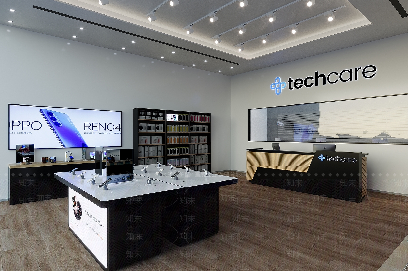 现代手机店3D模型下载【ID:1142894058】
