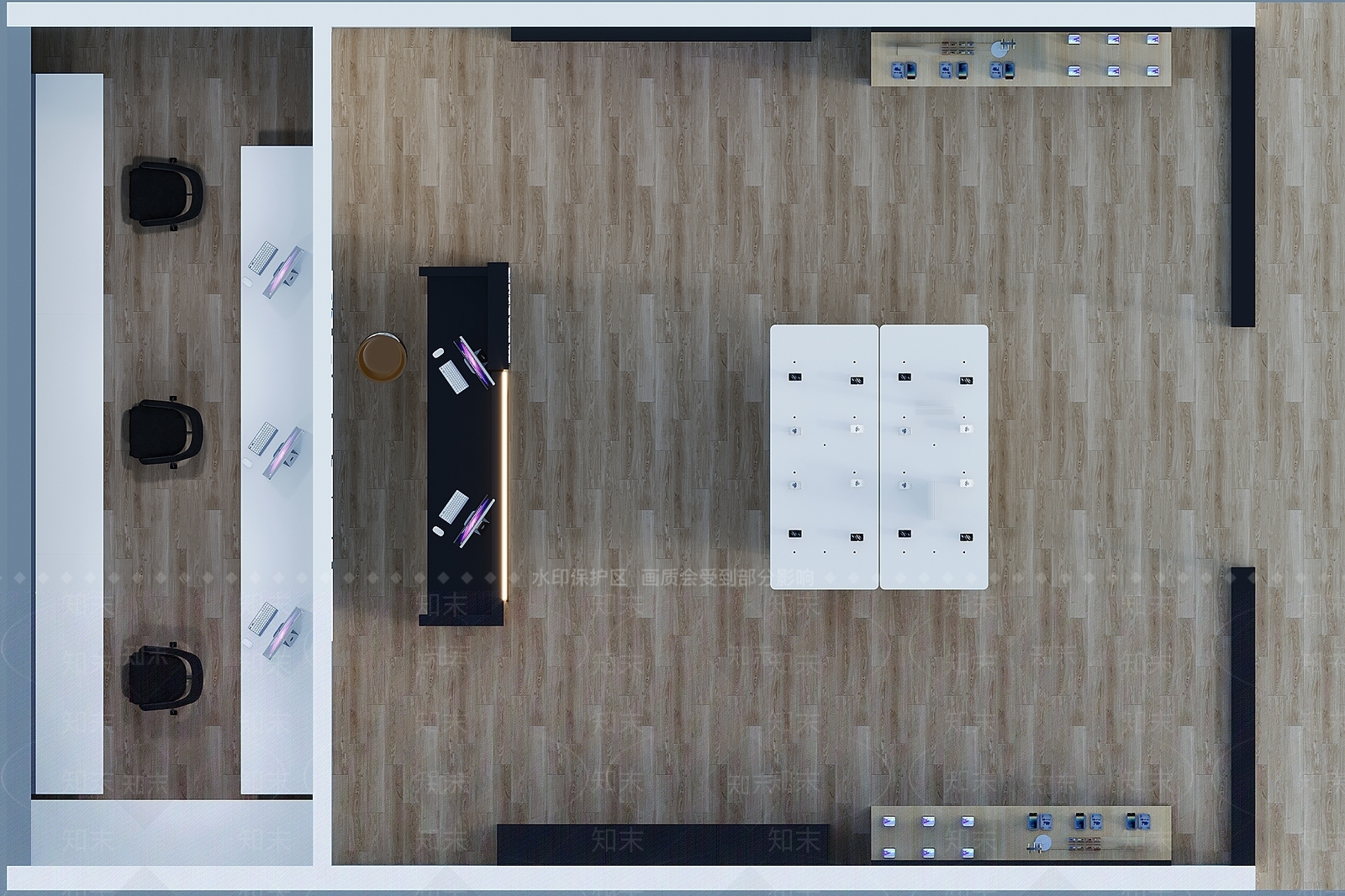 现代手机店3D模型下载【ID:1142894058】