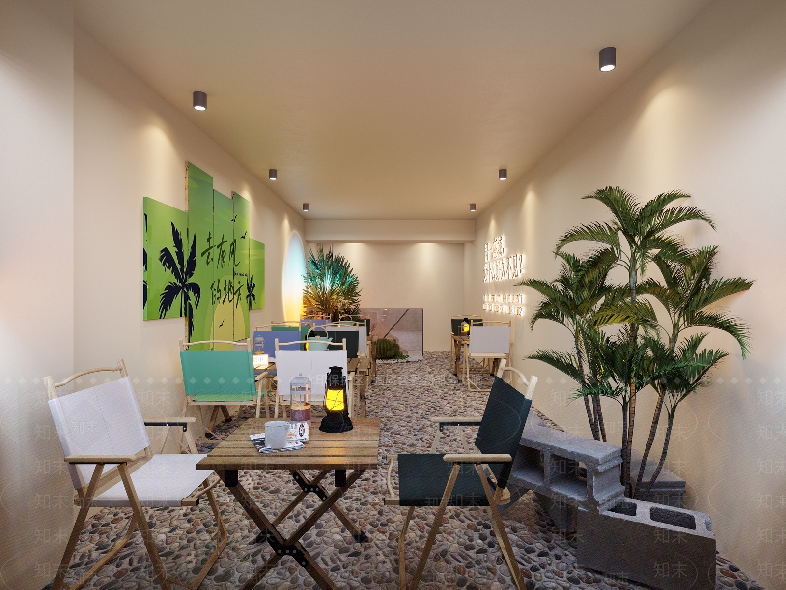 现代奶茶店3D模型下载【ID:1142897083】