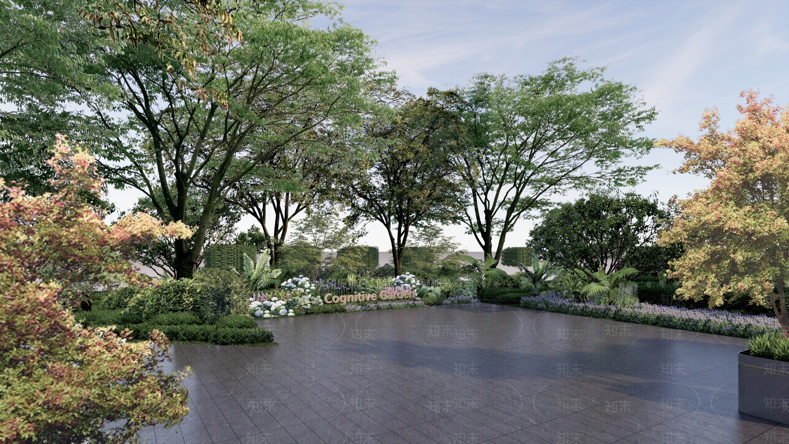 现代植物园SU模型下载【ID:1142897290】