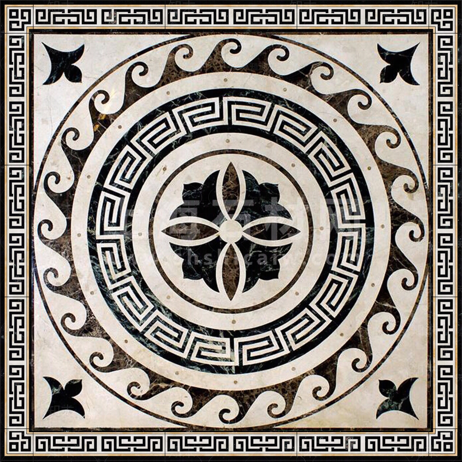 方形复古拼花大理石贴图下载【ID:1142900287】