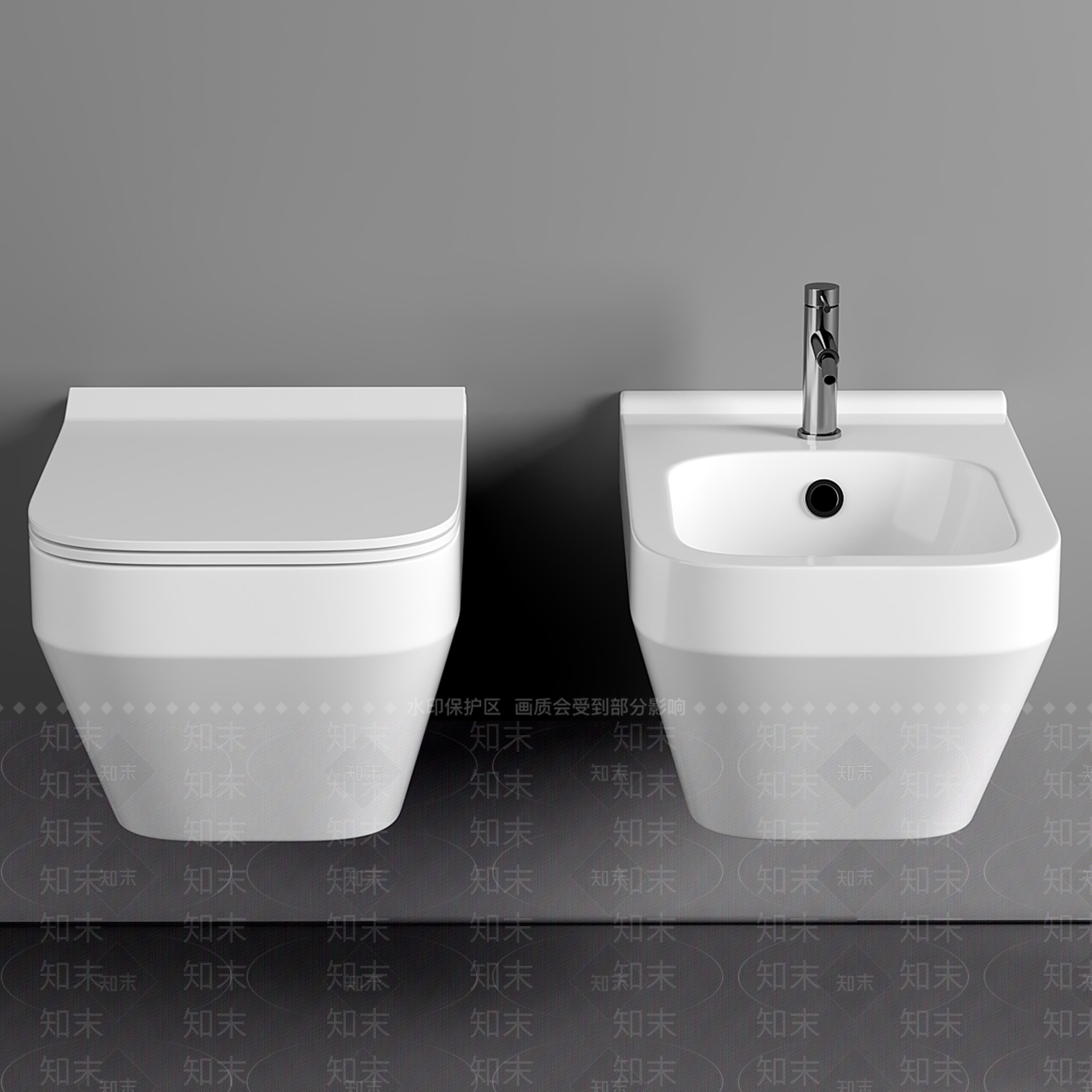 马桶3D模型下载【ID:1145428885】