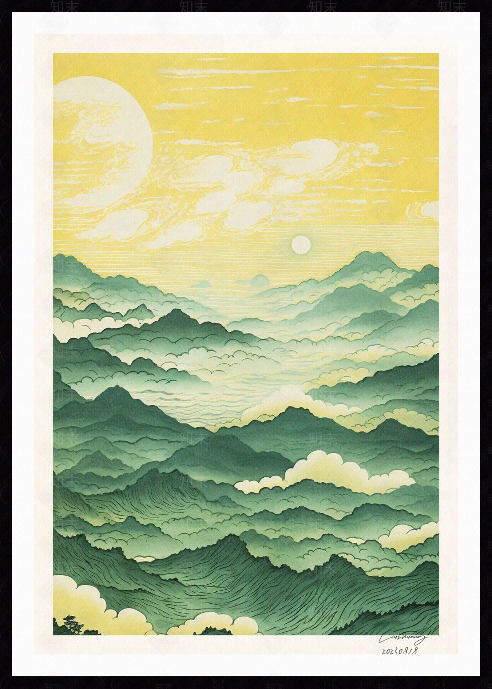 挂画高清贴图材质