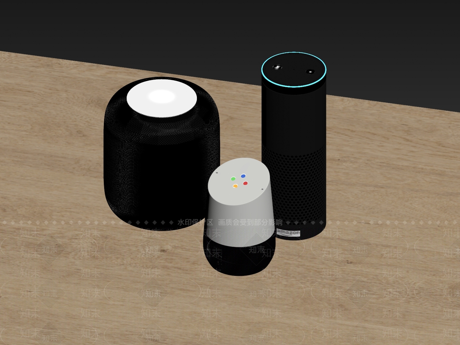 现代蓝牙音箱3d模型3D模型下载【ID:1142919315】