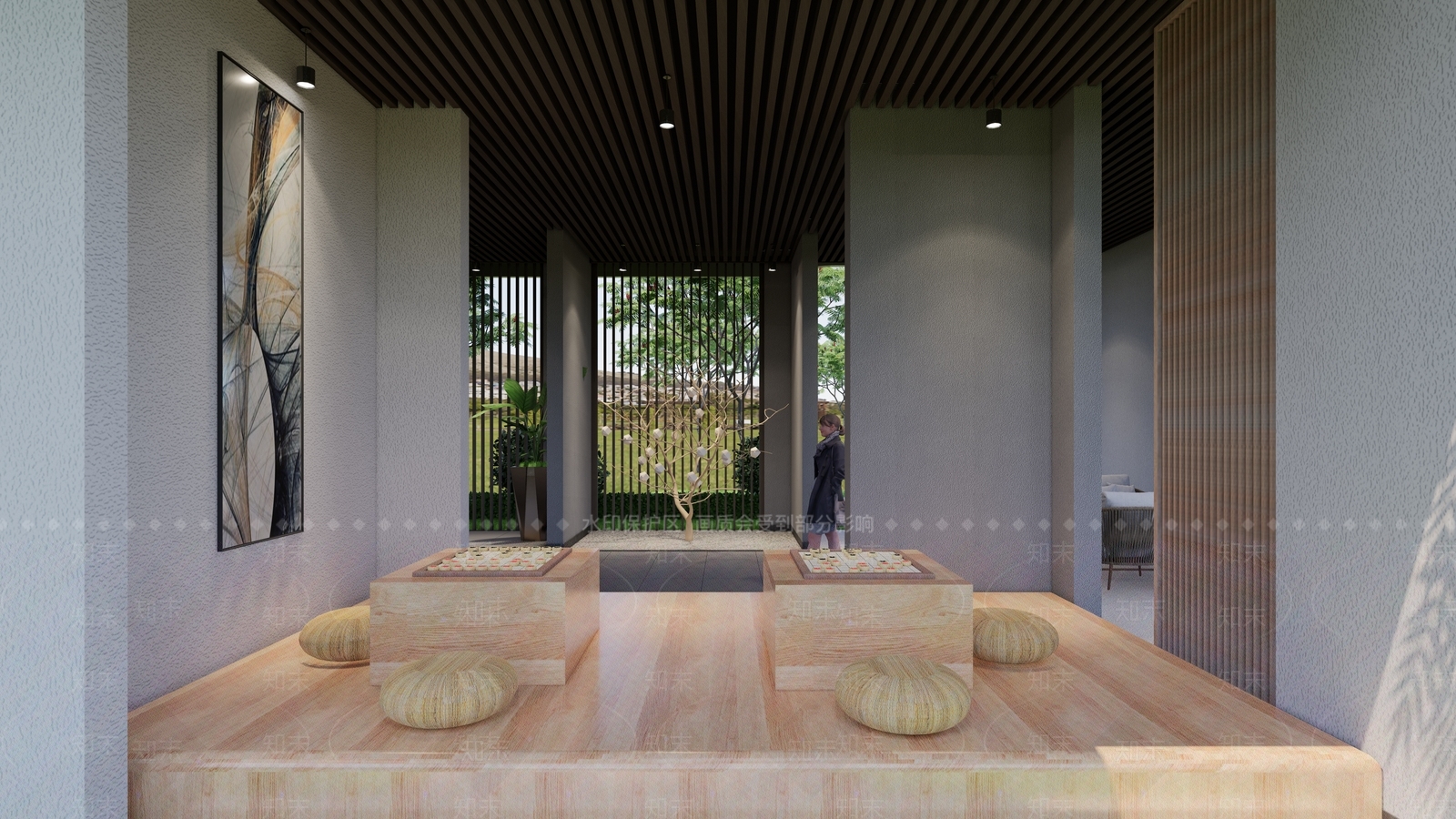 现代棋牌桌SU模型下载【ID:1142931250】