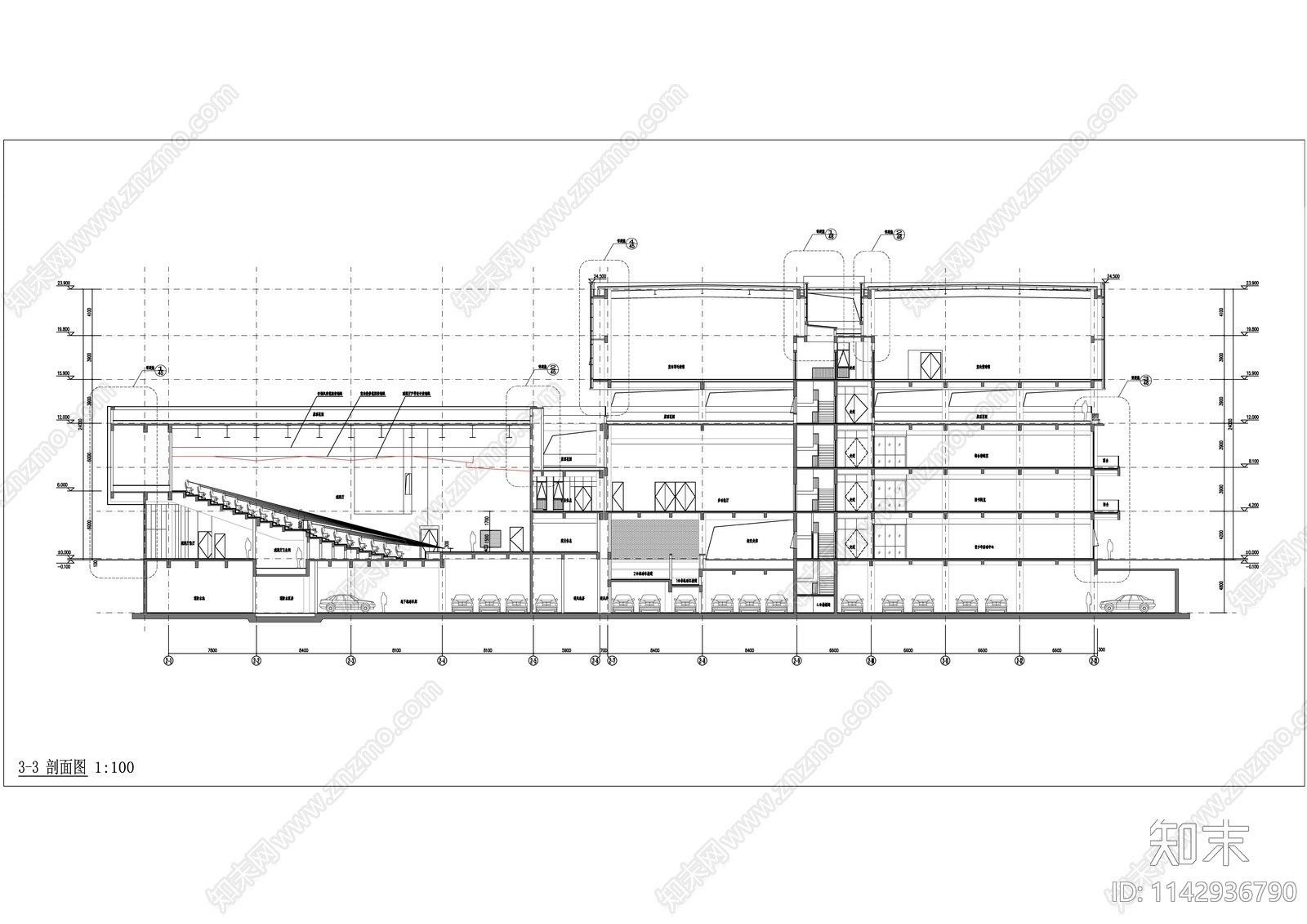 社区文化活动中心及卫生服务中心建筑施工图下载【ID:1142936790】