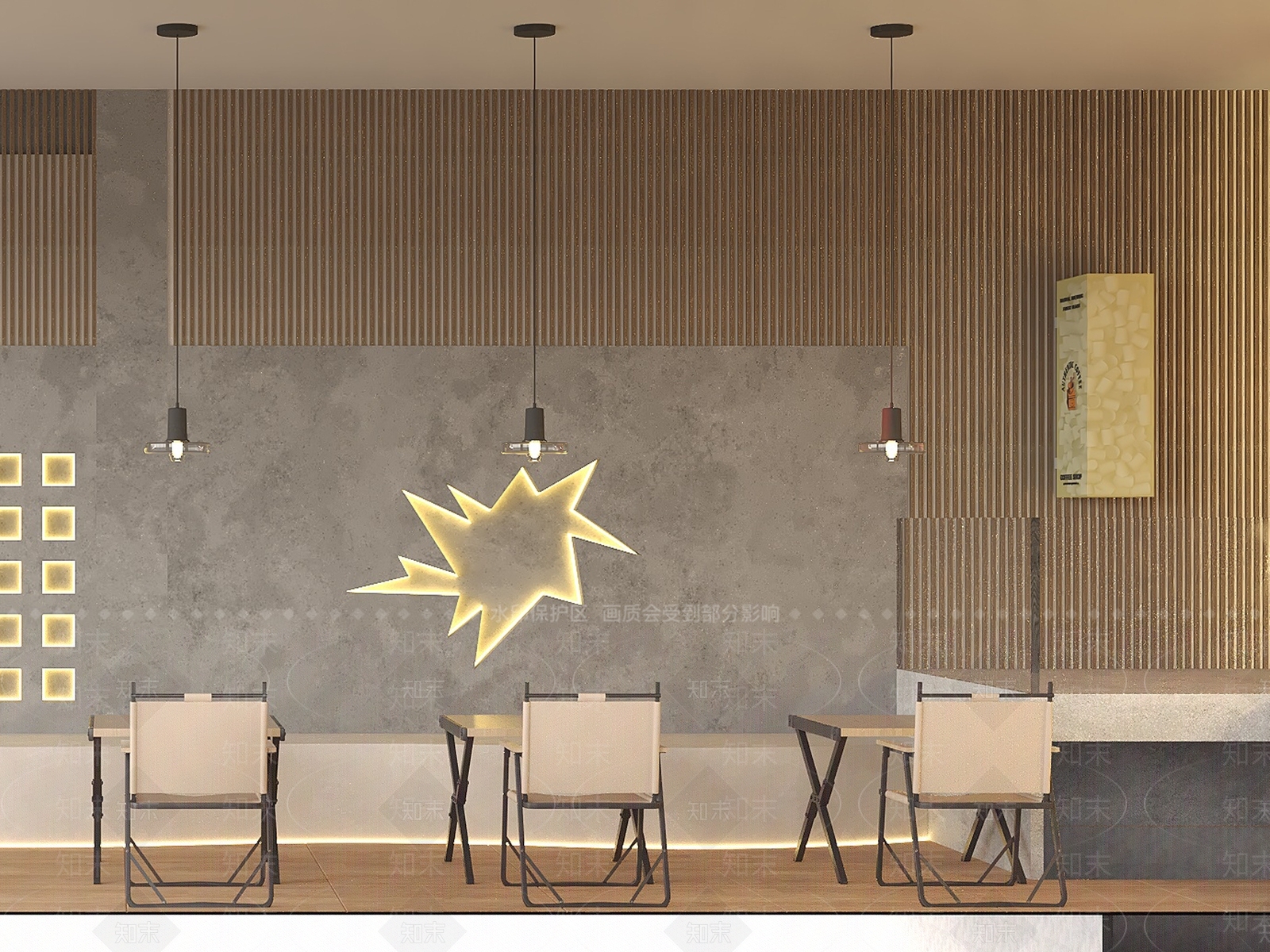 现代咖啡店3D模型下载【ID:1142942101】