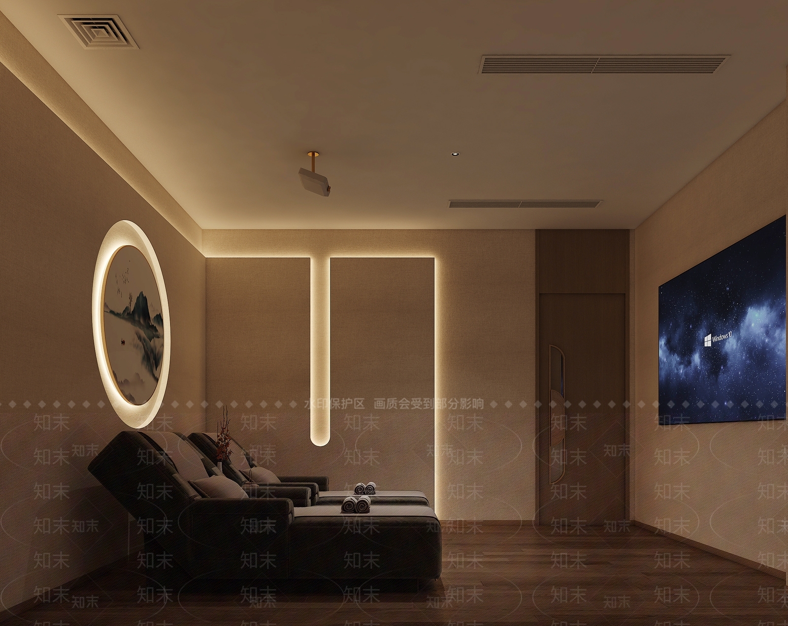 新中式会所3D模型下载【ID:1142947319】