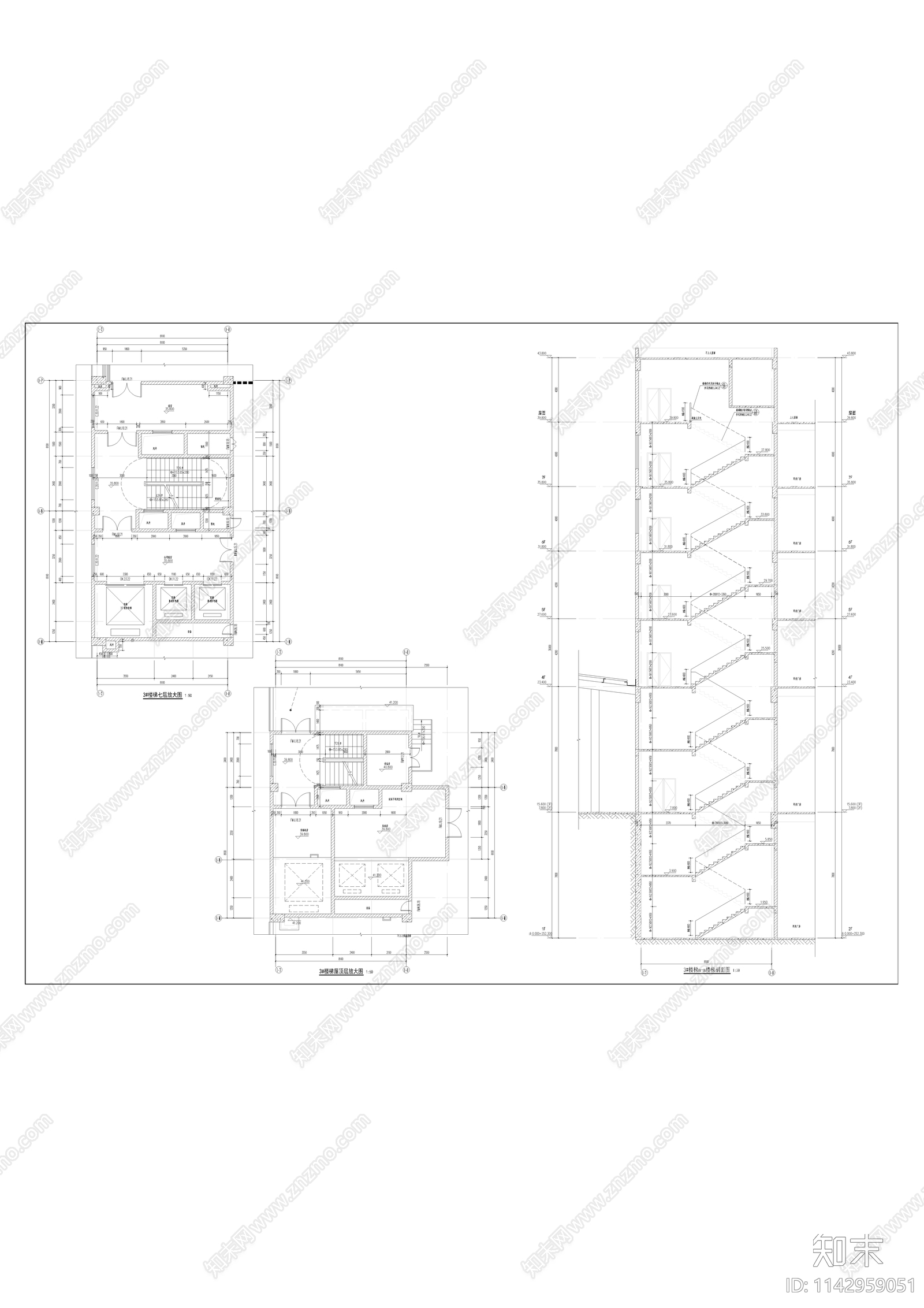 变频机组生产基地工业建筑cad施工图下载【ID:1142959051】