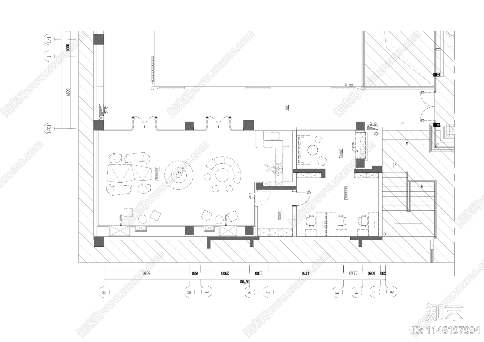亲子阅读区施工图下载【ID:1146197994】