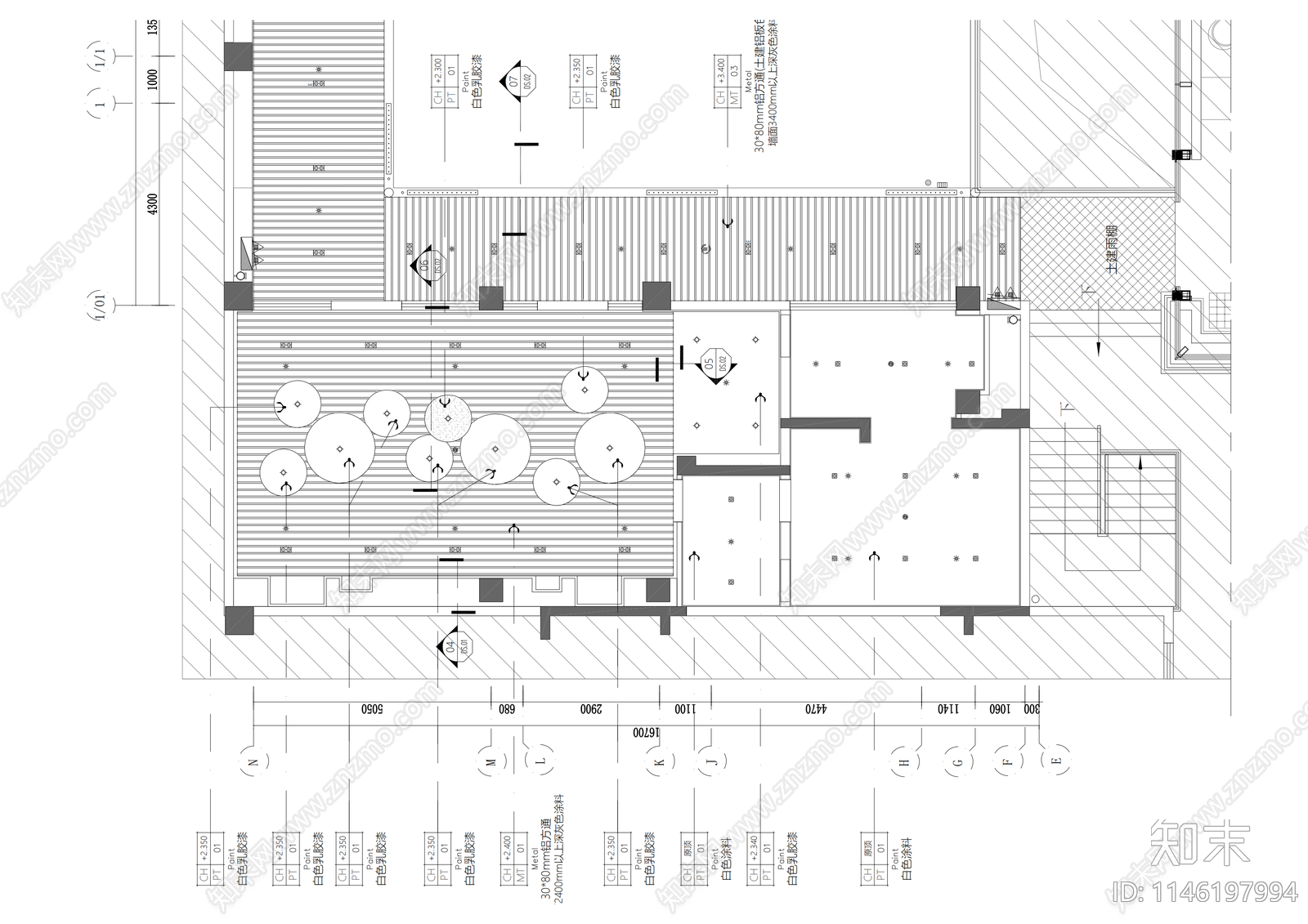 亲子阅读区cad施工图下载【ID:1146197994】