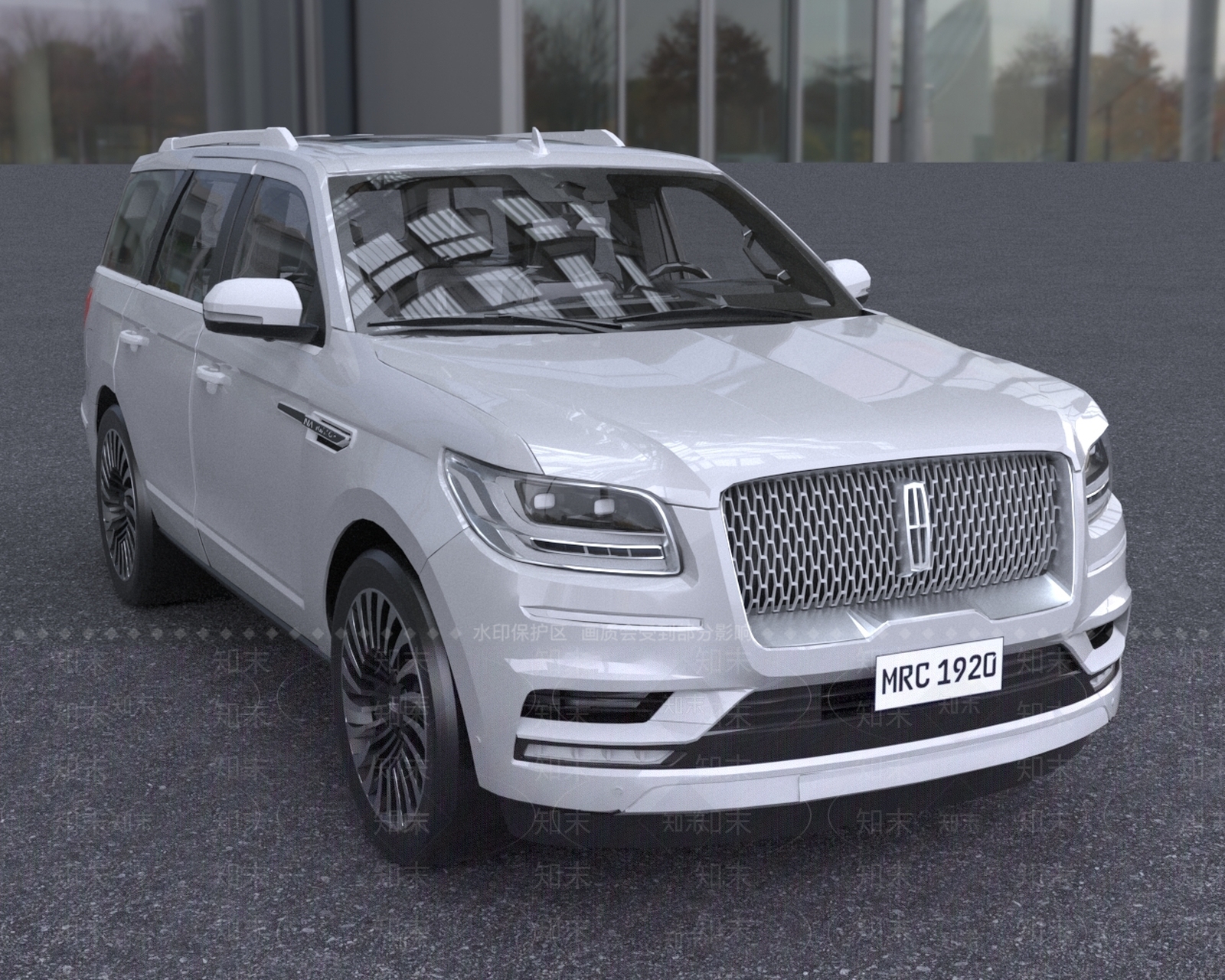 2019款林肯领航员Navigator汽车3D模型下载【ID:1142964589】