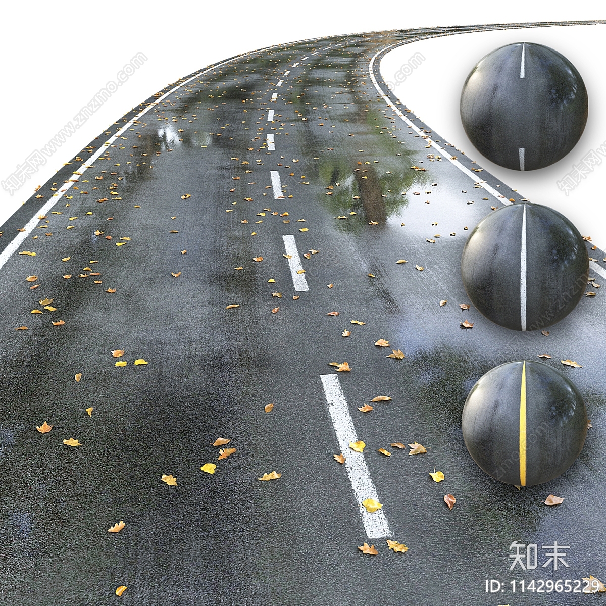 户外公路3D模型下载【ID:1142965229】