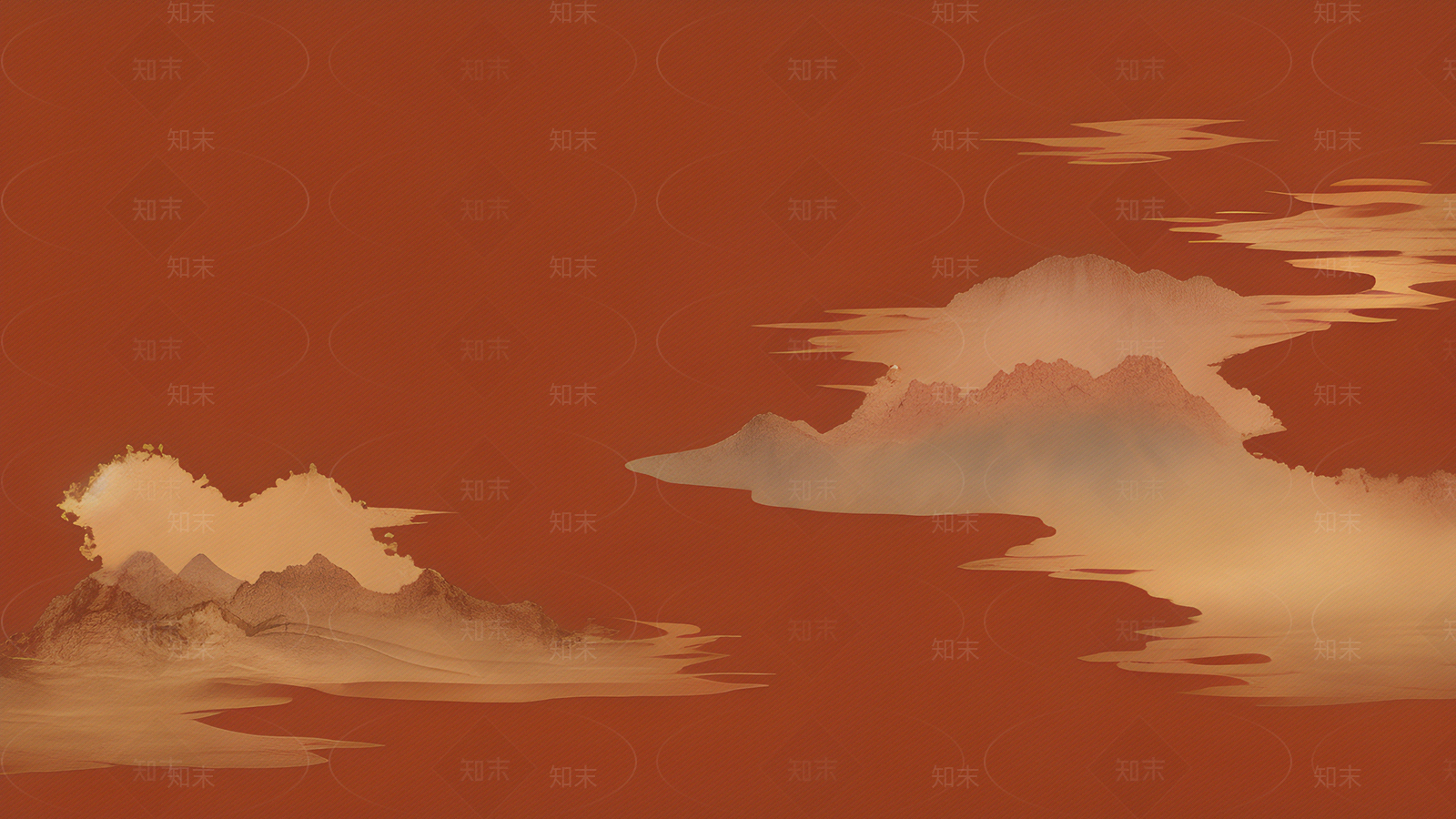 新中式风格壁纸墙纸贴图下载【ID:1142992310】