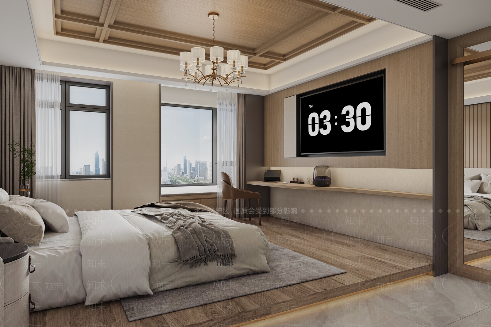 现代原木风民宿3D模型下载【ID:1143011022】