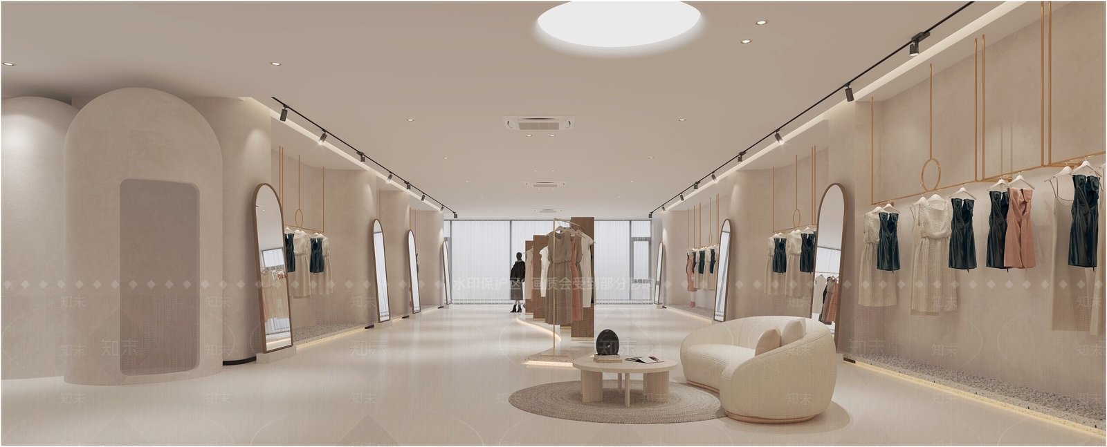 服装鞋店3D模型下载【ID:1143015338】