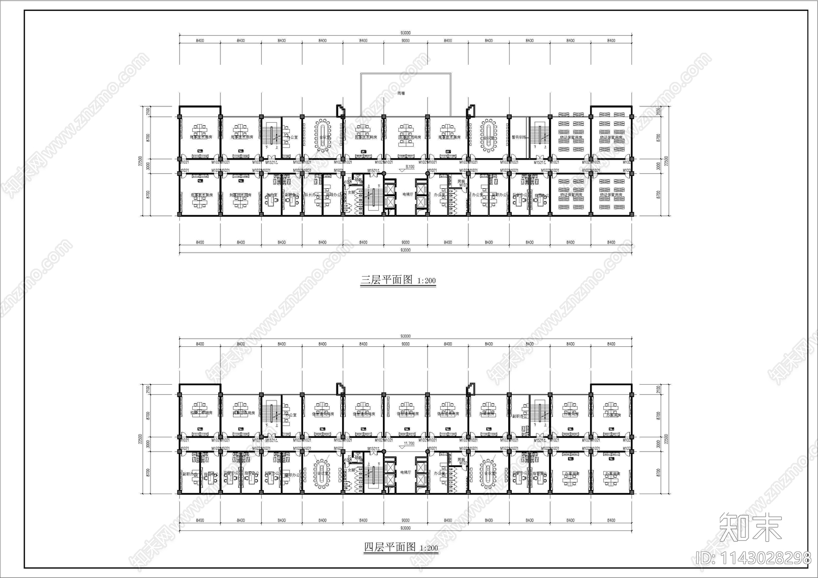 公安局派出所建筑施工图下载【ID:1143028298】