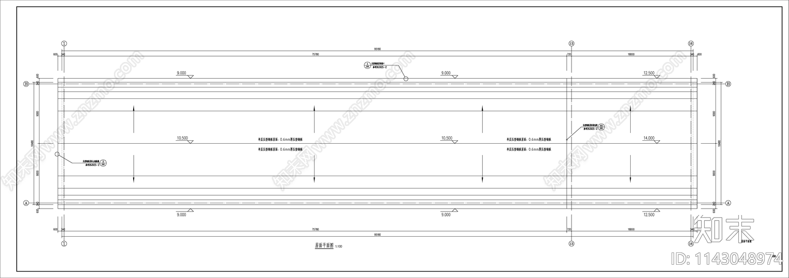 某养殖场粪污处理站建筑cad施工图下载【ID:1143048974】