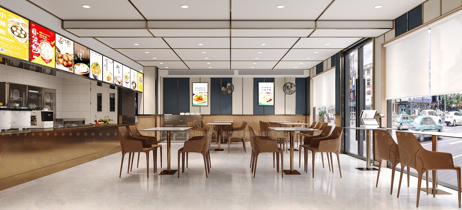 现代快餐厅3D模型下载【ID:1143096139】
