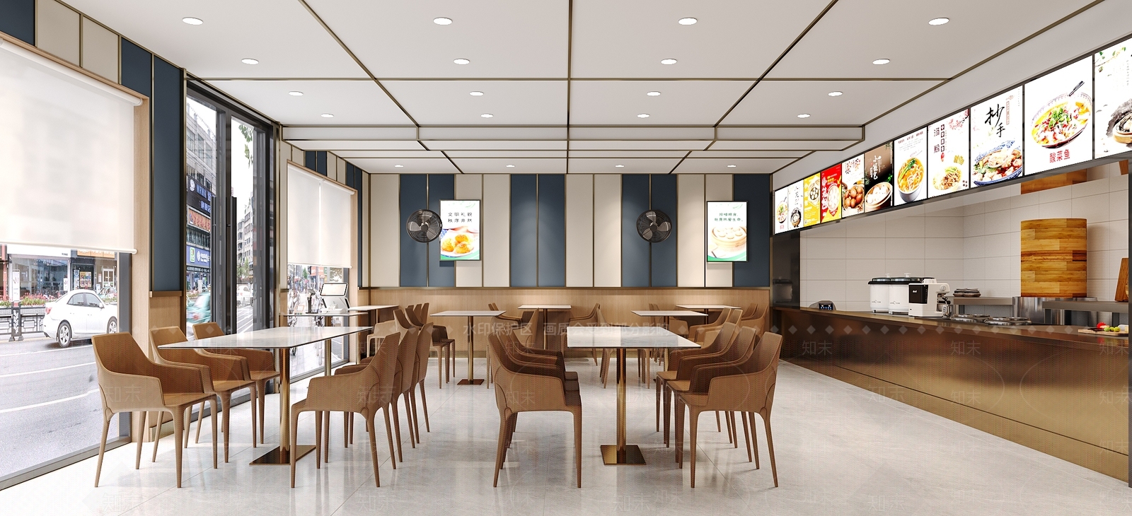现代快餐厅3D模型下载【ID:1143096139】