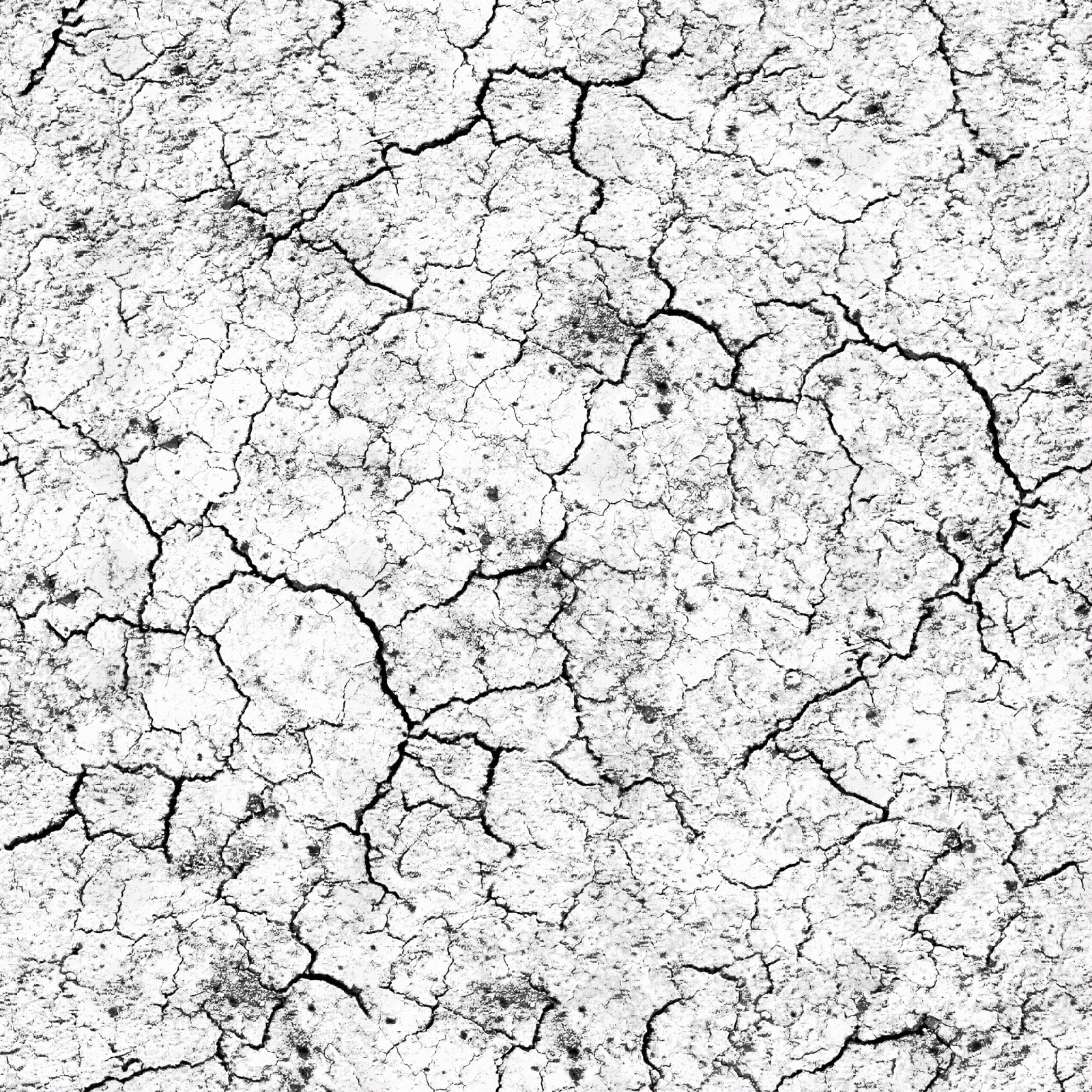 干旱裂纹龟裂黑白凹凸置换贴图贴图下载【ID:1143096359】