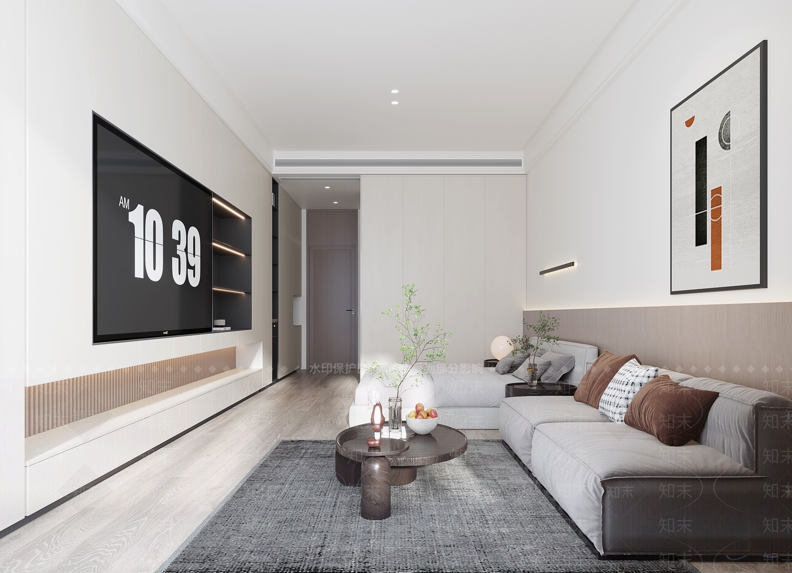 现代单身公寓3D模型下载【ID:1143099976】