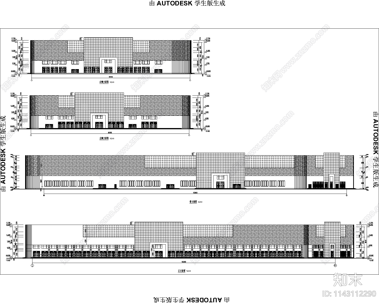 玉石玛瑙展厅装修cad施工图下载【ID:1143112290】