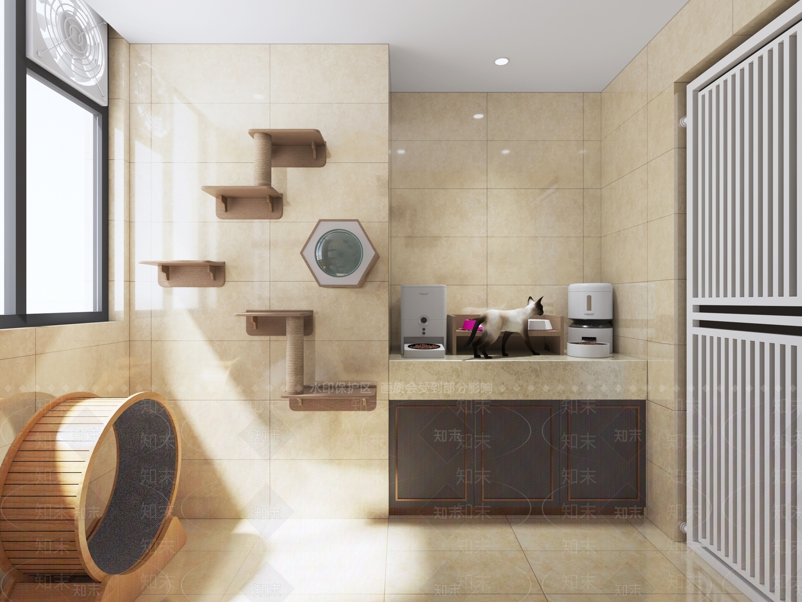 猫舍3D模型下载【ID:1143118532】