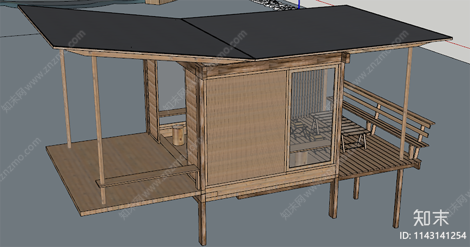 景观凉亭施工图下载【ID:1143141254】