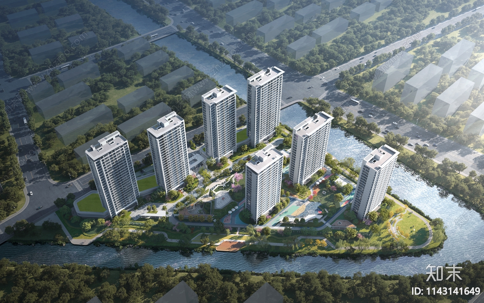 杭州开发区桥南单元共有产权房建筑方案文本下载【ID:1143141649】_【知末方案文本库】