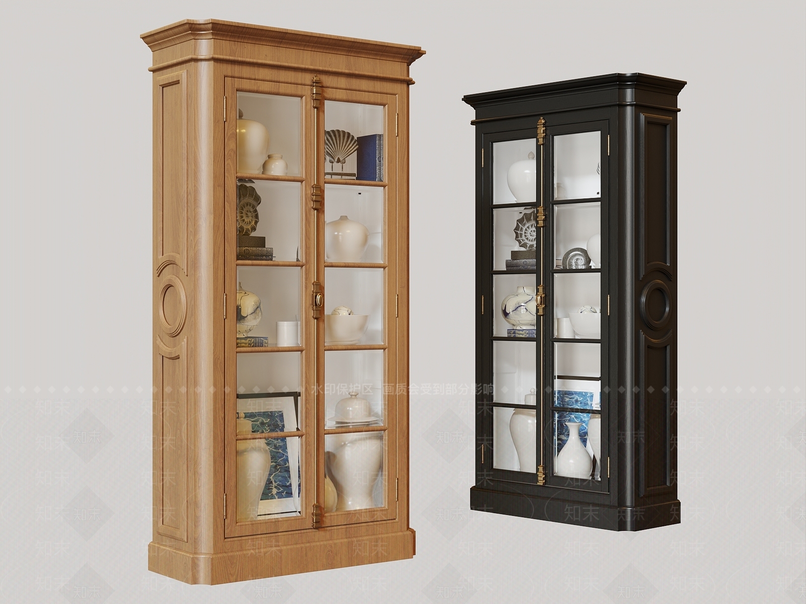 法式复古风椅子3D模型下载【ID:1143146650】