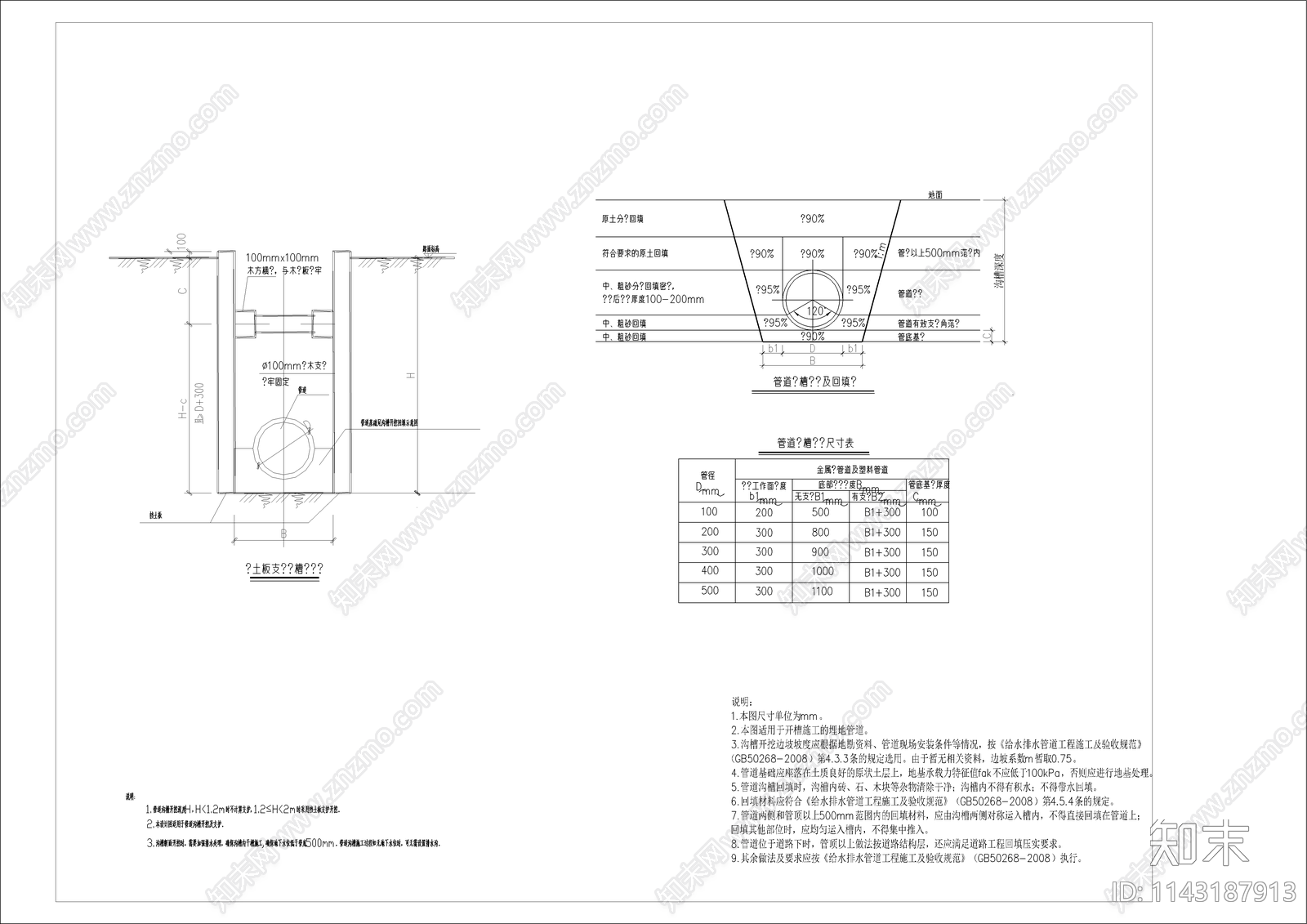 某大学活水泵站工艺cad施工图下载【ID:1143187913】