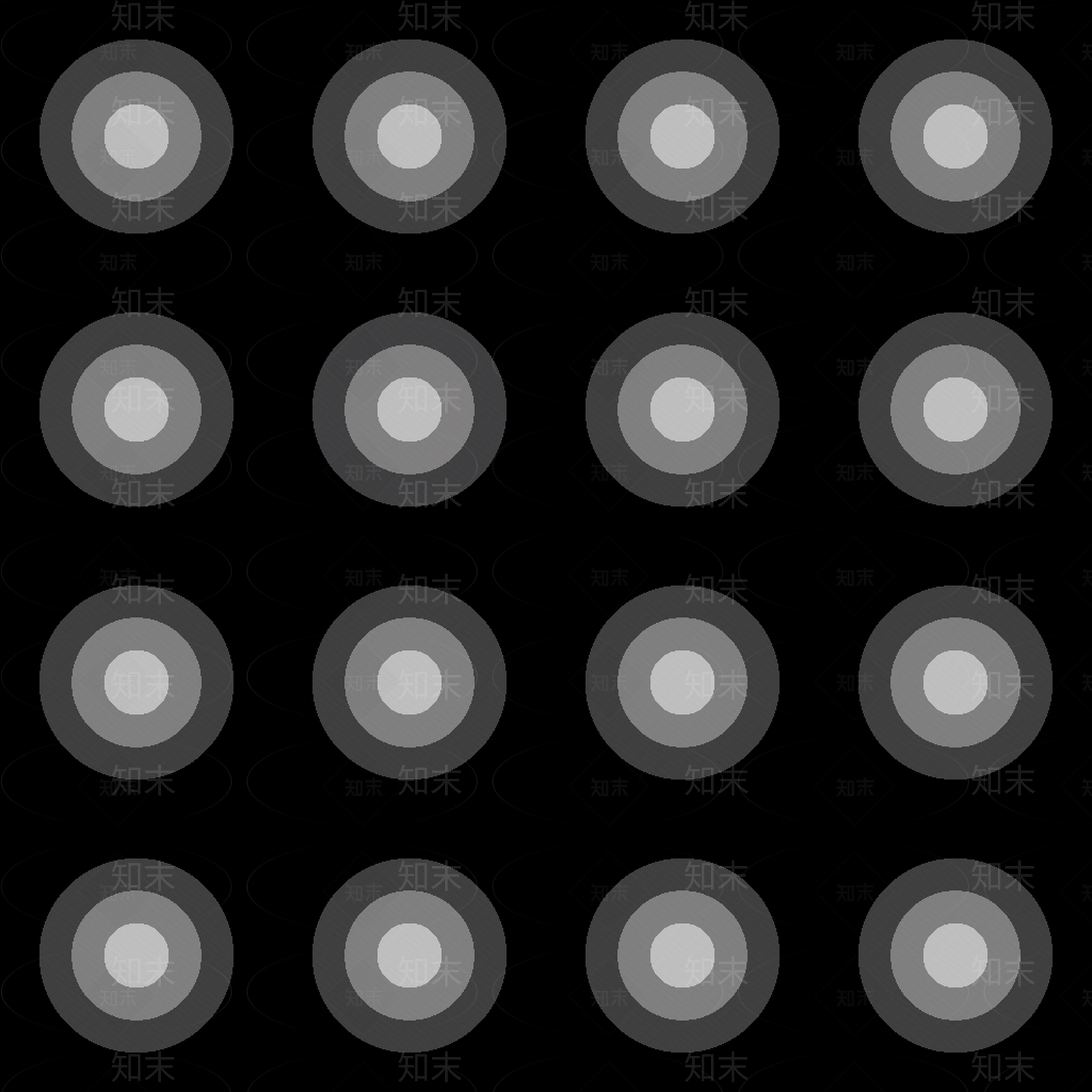 圆点圆圈模压线形结构遮罩黑白凹凸贴图下载【ID:1143197302】