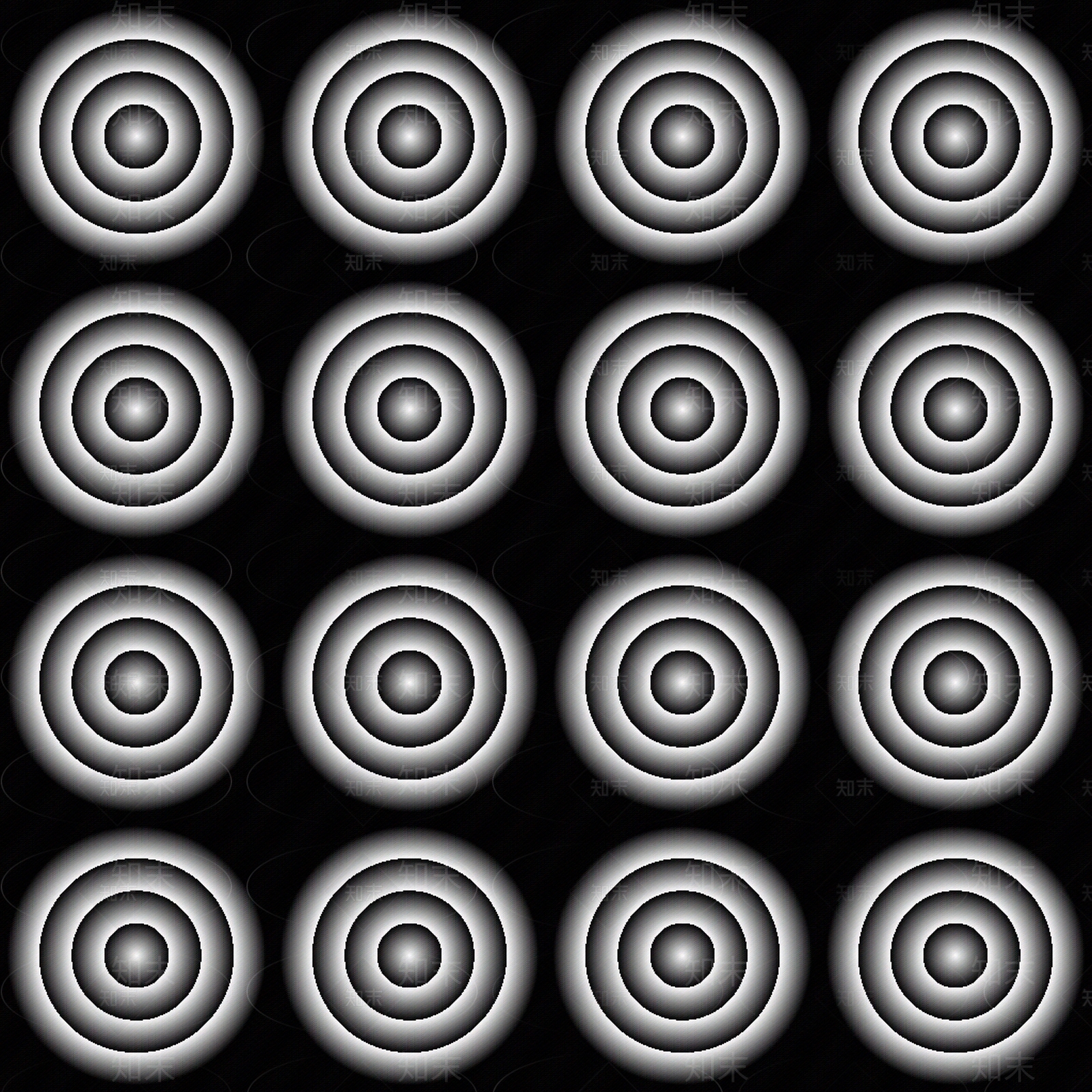 圆点圆圈模压线形结构遮罩黑白凹凸贴图下载【ID:1143197317】
