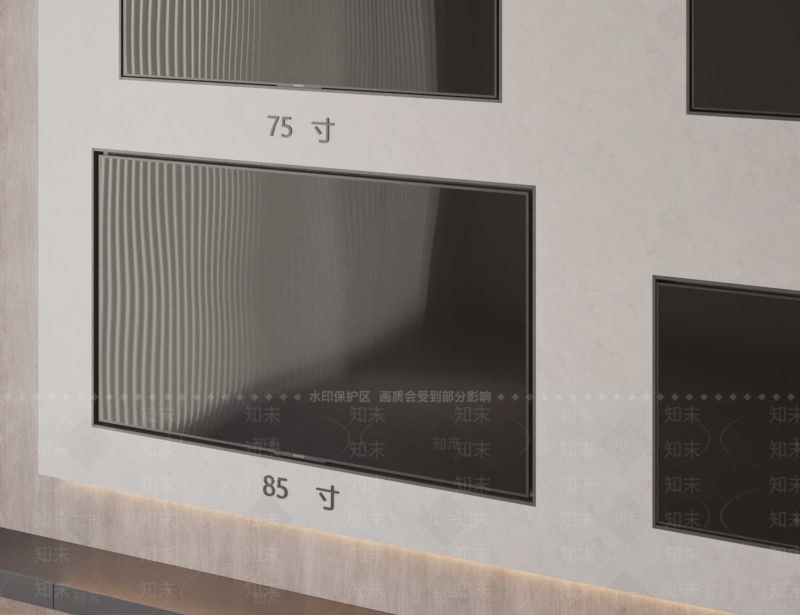 电视SU模型下载【ID:1196578624】