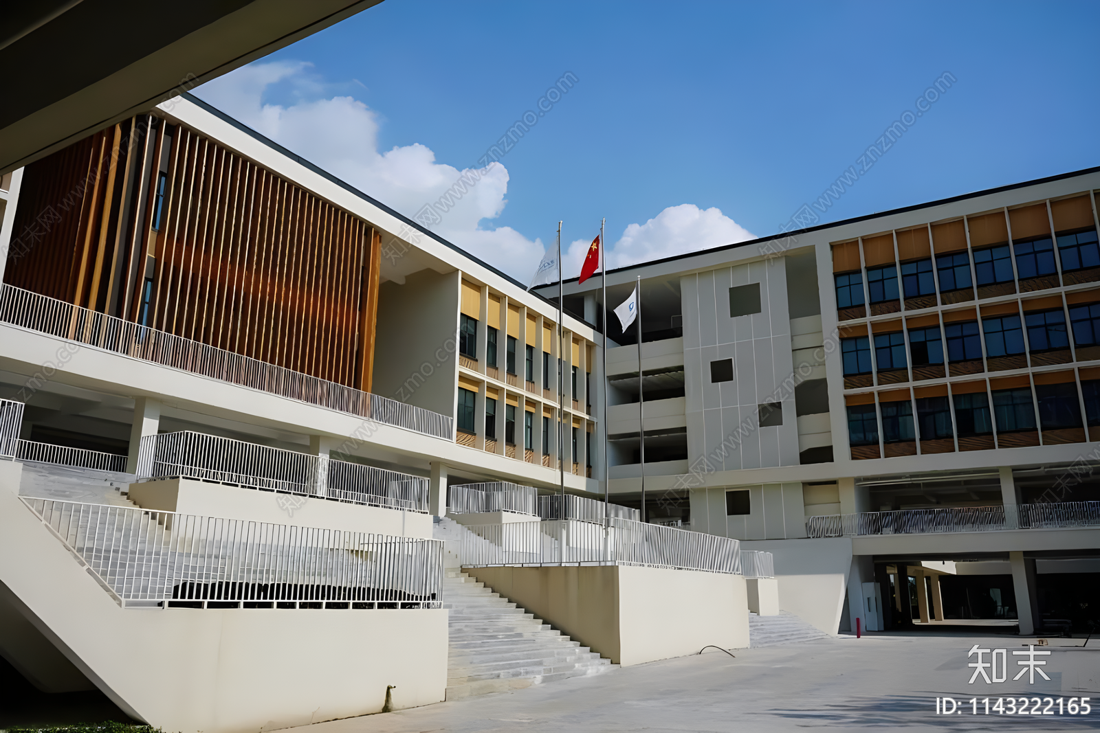 北师大淮南实验学校建筑cad施工图下载【ID:1143222165】