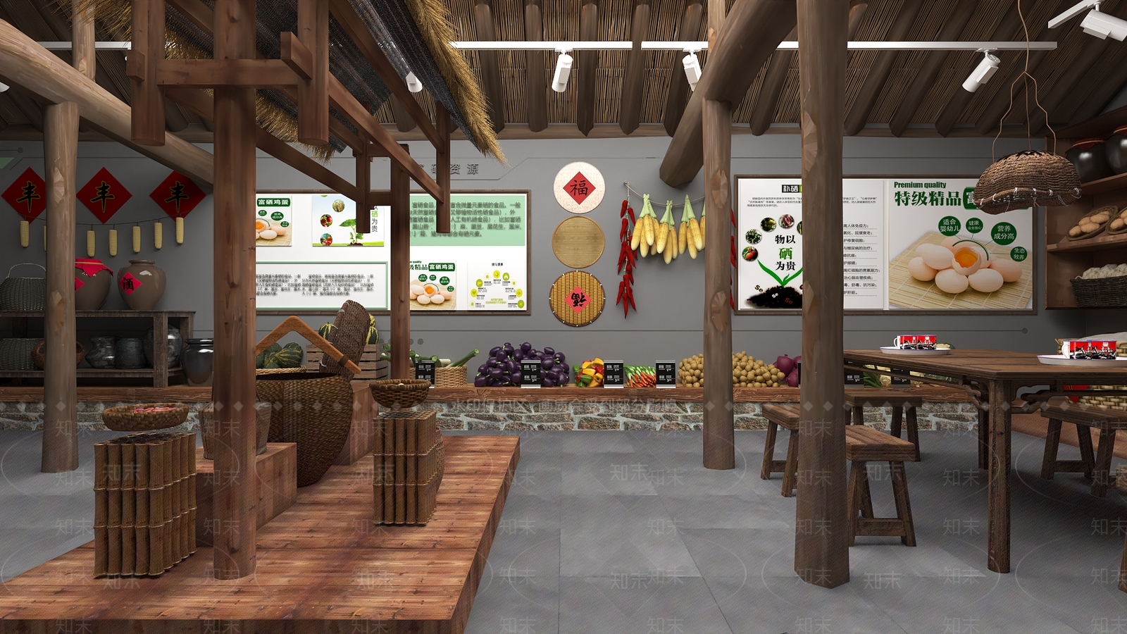 民宿3D模型下载【ID:1143241001】