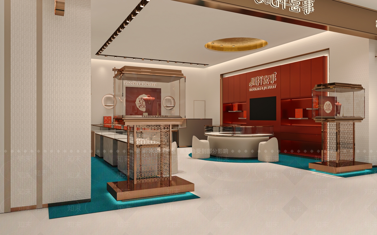 现代珠宝店3D模型下载【ID:1143266328】