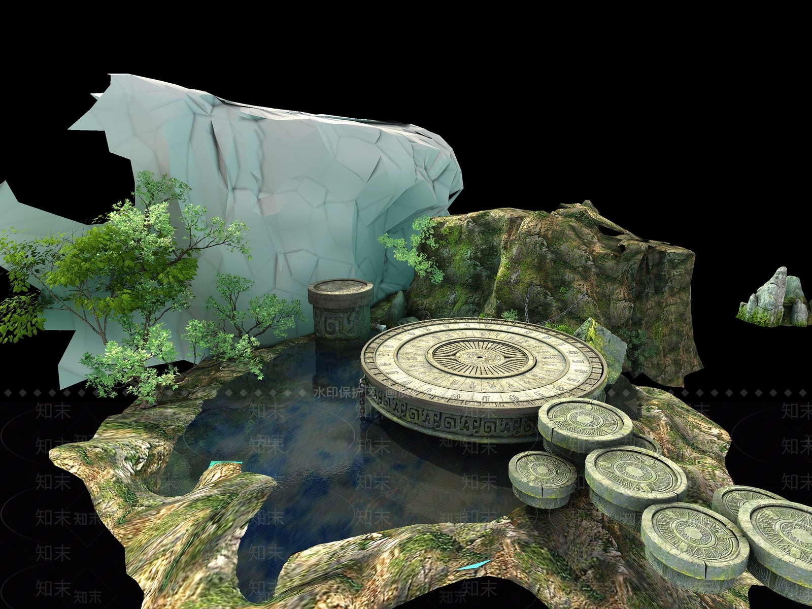 游戏场景3D模型下载【ID:1143365069】