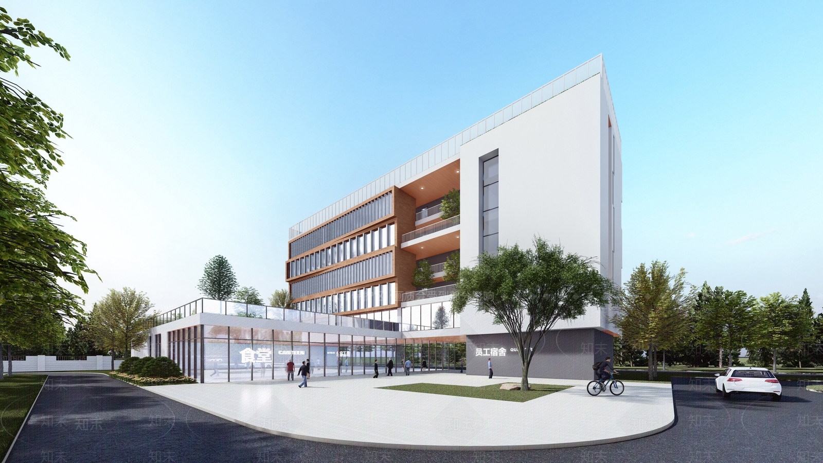 现代医疗建筑SU模型下载【ID:1143280791】